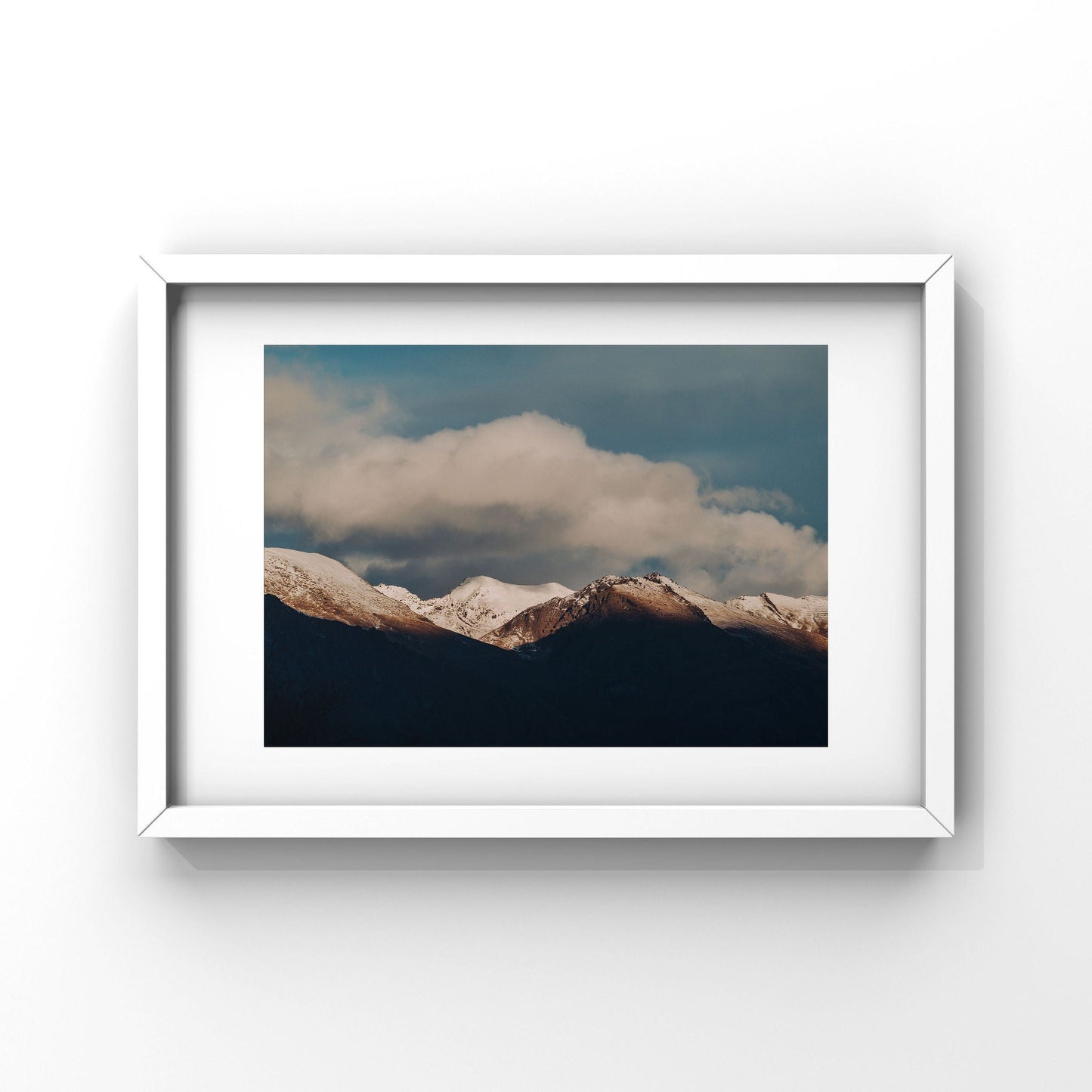 White Peaks Under Blue Skies My Store