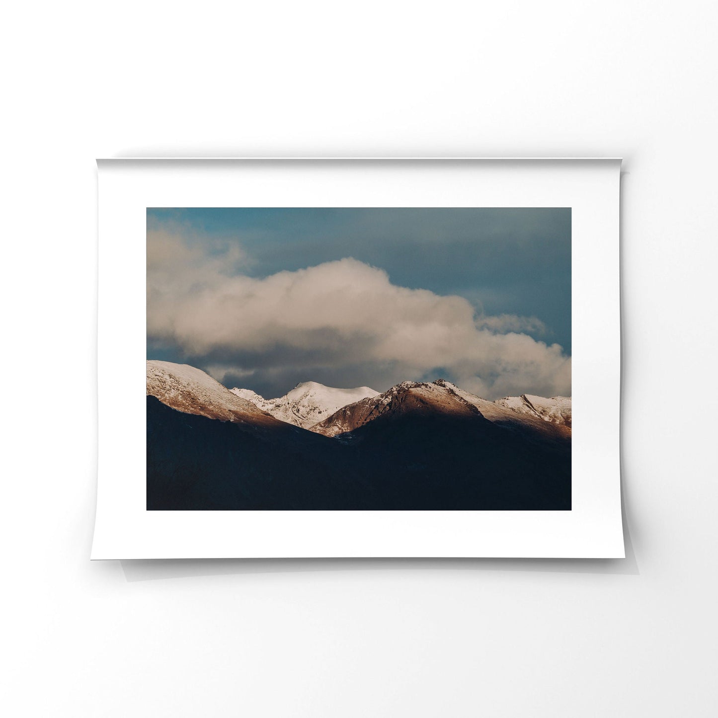 White Peaks Under Blue Skies My Store