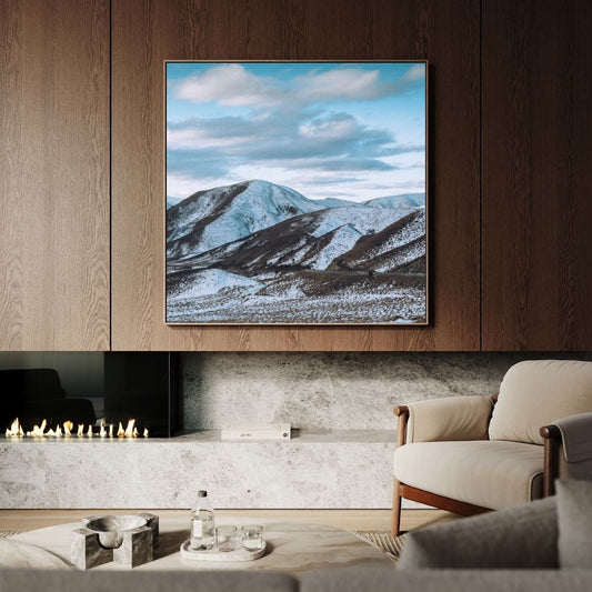 Half Dusted Mountains Lindis Pass My Store