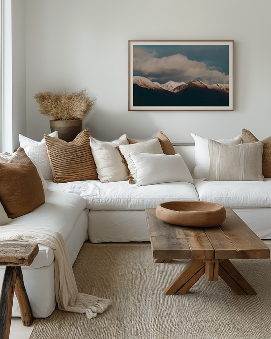 White Peaks Under Blue Skies My Store
